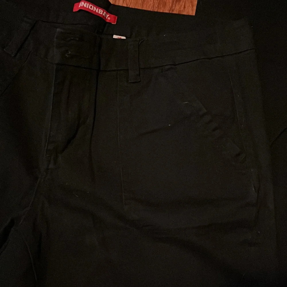 Juniors wide leg black pants - Picture 2 of 6